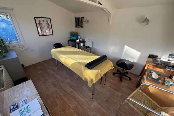 Hannah Tabram Kenninghall massage therapy room