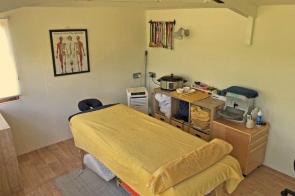 Hannah Tabram Kenninghall massage therapy room interior