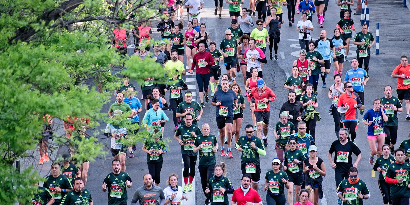 Runners taking part in mass marathon event Photo by Miguel A. Amutio on Unsplash